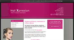 Desktop Screenshot of nailxpression.co.uk